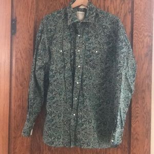 Roper Shirts - Men’ Roper paisley western shirt. Roper Shirts - Men’ Roper paisley western shirt.
